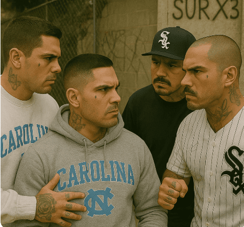 Hispanic gangs.