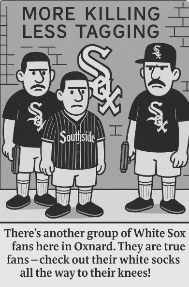 Southside Chiques cartoon.