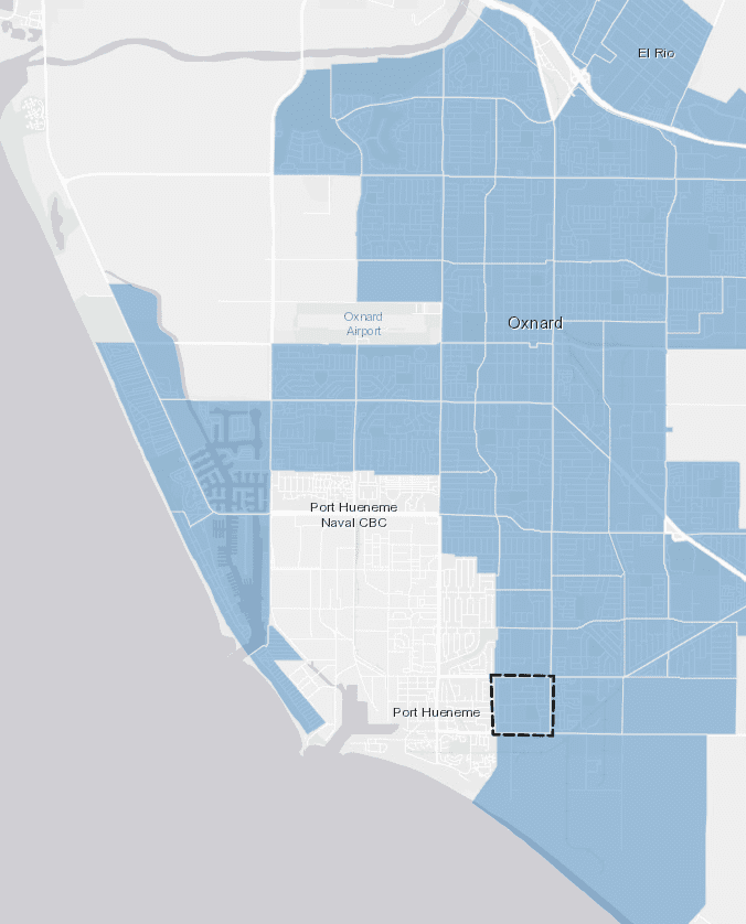 Southside Chiques territory map.