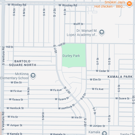 Surtown Chiques Gang Activity territory