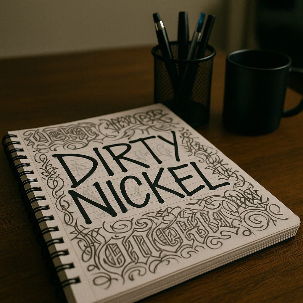 Dirty Nickel graffiti