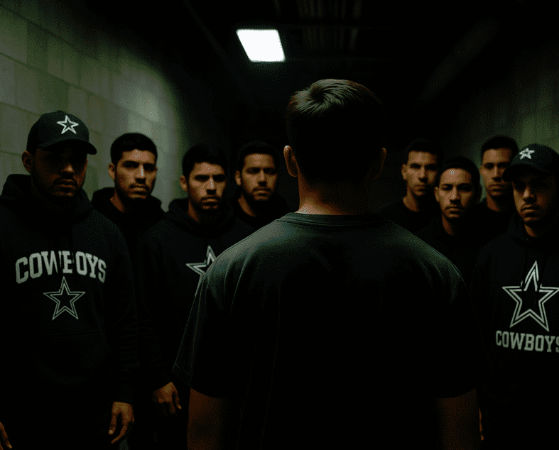 Gang initiation fight